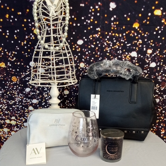 French Connection Black Handbag Bundle - Picture 1 of 10